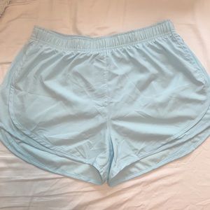 Nike shorts light blue